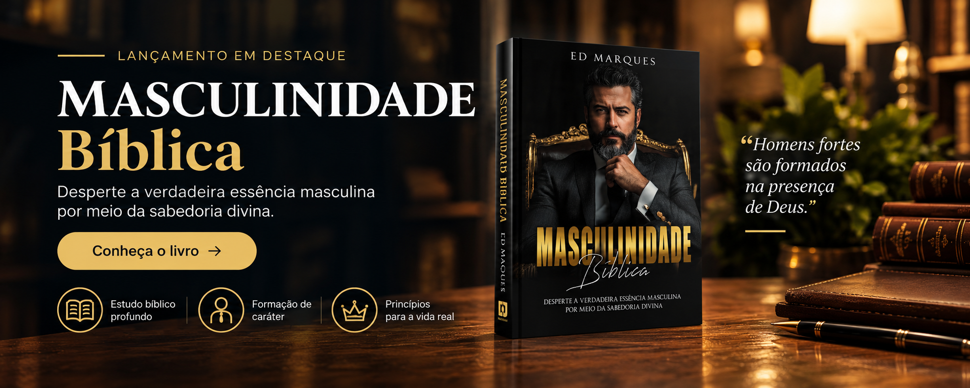 Masculinidade Bíblica — Conheça o livro
